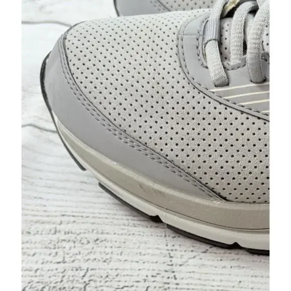 Brooks Women’s Addiction Walker Shoes Gray Leather Walking Sneakers Size 8.5 - Picture 3 of 11